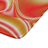 Liefde en Goud Abstract 3D Rainbowart Snijplank (Hoek)