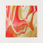 Liefde en Goud Abstract 3D Rainbowart Wandkleed (Voorkant (horizontaal))