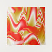 Liefde en Goud Abstract 3D Rainbowart Wandkleed (Voorkant (horizontaal))