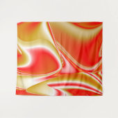 Liefde en Goud Abstract 3D Rainbowart Wandkleed (Voorkant (horizontaal))
