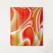 Liefde en Goud Abstract 3D Rainbowart Wandkleed (Voorkant)