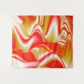 Liefde en Goud Abstract 3D Rainbowart Wandkleed (Voorkant (horizontaal))