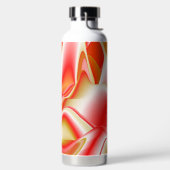 Liefde en Goud Abstract 3D Rainbowart Waterfles (Links)