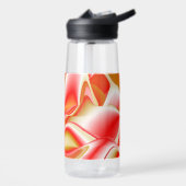 Liefde en Goud Abstract 3D Rainbowart Waterfles (Links)
