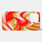 Liefde en Goud Abstracte 3D Regenboogkunst Case-Mate iPhone Case (Achterkant (horizontaal))