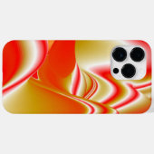 Liefde en Goud Abstracte 3D Regenboogkunst Case-Mate iPhone Case (Achterkant (horizontaal))