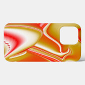 Liefde en Goud Abstracte 3D Regenboogkunst Case-Mate iPhone Case (Achterkant (horizontaal))