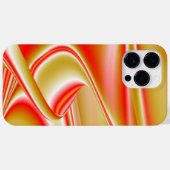 Liefde en Goud Abstracte 3D Regenboogkunst Case-Mate iPhone Case (Achterkant (horizontaal))