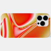 Liefde en Goud Abstracte 3D Regenboogkunst Case-Mate iPhone Case (Achterkant (horizontaal))