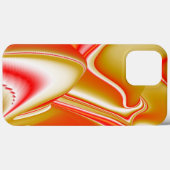 Liefde en Goud Abstracte 3D Regenboogkunst Case-Mate iPhone Case (Achterkant (horizontaal))
