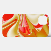 Liefde en Goud Abstracte 3D Regenboogkunst Case-Mate iPhone Case (Achterkant (horizontaal))