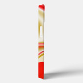 Liefde en Goud Abstracte 3D Regenboogkunst Case-Mate iPhone Case (Achterkant / Rechts)
