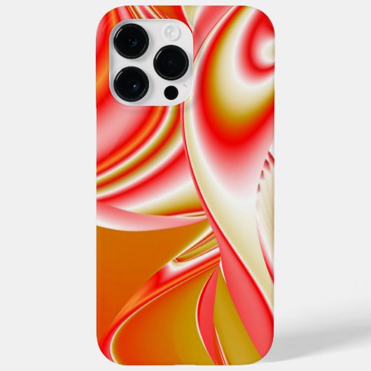 Liefde en Goud Abstracte 3D Regenboogkunst Case-Mate iPhone Case (Achterkant)