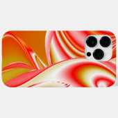 Liefde en Goud Abstracte 3D Regenboogkunst Case-Mate iPhone Case (Achterkant (horizontaal))