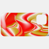 Liefde en Goud Abstracte 3D Regenboogkunst Case-Mate iPhone Case (Achterkant (horizontaal))