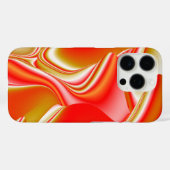 Liefde en Goud Abstracte 3D Regenboogkunst Case-Mate iPhone Case (Achterkant (horizontaal))