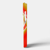 Liefde en Goud Abstracte 3D Regenboogkunst Case-Mate iPhone Case (Achterkant / Links)