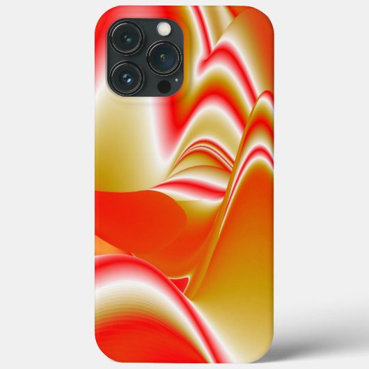 Liefde en Goud Abstracte 3D Regenboogkunst Case-Mate iPhone Case (Achterkant)