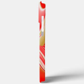 Liefde en Goud Abstracte 3D Regenboogkunst Case-Mate iPhone Case (Achterkant / Links)