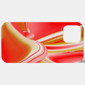 Liefde en Goud Abstracte 3D Regenboogkunst Case-Mate iPhone Case (Achterkant (horizontaal))