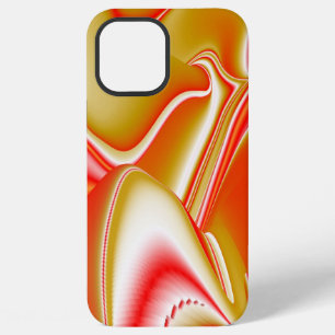 Liefde en Goud Abstracte 3D Regenboogkunst iPhone 12 Pro Max Hoesje
