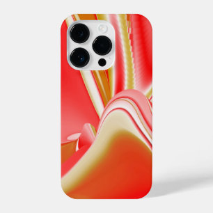 Liefde en Goud Abstracte 3D Regenboogkunst iPhone 14 Plus Hoesje