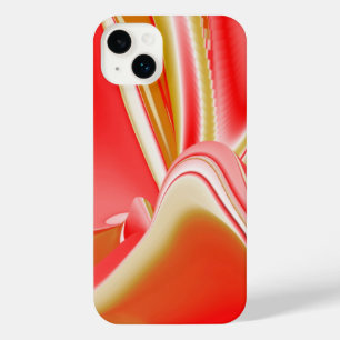 Liefde en Goud Abstracte 3D Regenboogkunst