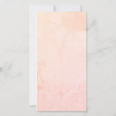 Liefde en Goud Abstracte 3D Regenboogkunst Kaart (Achterkant)