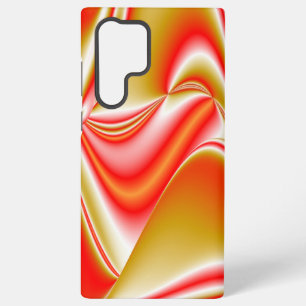 Liefde en Goud Abstracte 3D Regenboogkunst Samsung Galaxy Hoesje