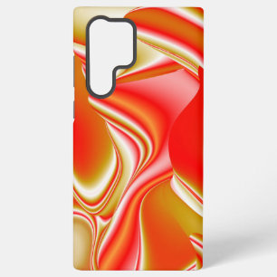 Liefde en Goud Abstracte 3D Regenboogkunst Samsung Galaxy Hoesje