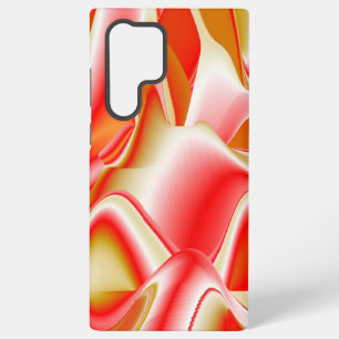Liefde en Goud Abstracte 3D Regenboogkunst Samsung Galaxy Hoesje