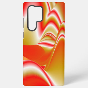 Liefde en Goud Abstracte 3D Regenboogkunst Samsung Galaxy Hoesje