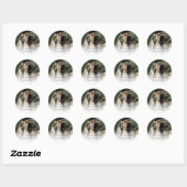 Liefde en Gratitude Wedding Favor Stickers (Vel)