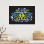 Liefde en haat Poster (Keuken)