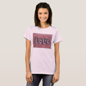 Liefde en haat t-shirt (Voorkant volledig)