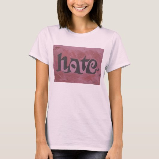 Liefde en haat t-shirt (Voorkant)