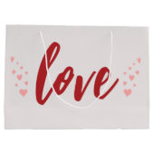 Liefde en hart groot cadeauzakje (Achterkant)