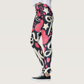Liefde en hart leggings (Links)