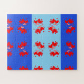 Liefde en Hart Romantisch Ontwerp Legpuzzel (Horizontaal)