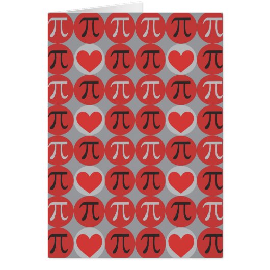 Liefde en hart Wenskaart (Voorkant)