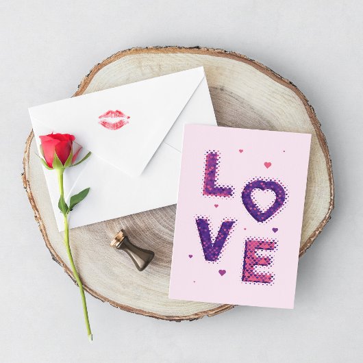 Liefde en harten kaart