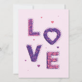 Liefde en harten kaart (Voorkant)