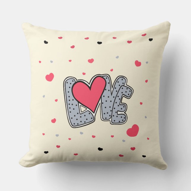 Liefde en harten kussen (Voorkant)