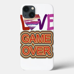 Liefde en hartspel over Case-Mate iPhone case