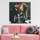 Liefde en Herinnering 24 Inch Vierkant Canvas (Insitu (Woonkamer))