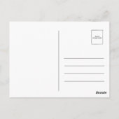 Liefde en het strand bruiloft Dank u Briefkaarten (Achterkant)