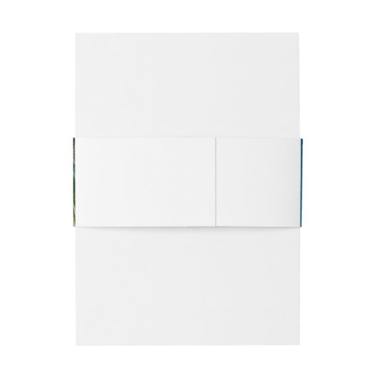 Liefde en het strand bruiloft uitnodigingen Bands Uitnodigingen Wikkel (Achterkant Voorbeeld)