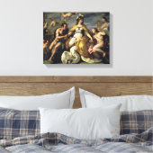 Liefde en het Vices Disarm-oordeel Canvas Afdruk (Insitu (Slaapkamer))