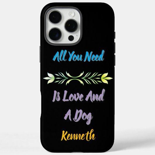 Liefde en hondenvriendschap herinnering Case-Mate iPhone case (Achterkant)