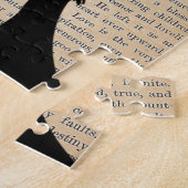 liefde en huwelijk Lesbian Wedding Longmede Legpuzzel (Zijkant)